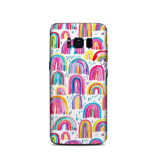 Watercolor Rainbows Samsung Galaxy S8 Skin