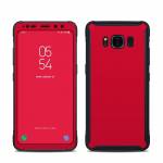 Solid State Red Samsung Galaxy S8 Active Skin