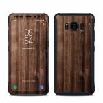 Stained Wood Samsung Galaxy S8 Active Skin