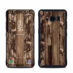 Weathered Wood Samsung Galaxy S8 Active Skin