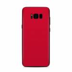 Solid State Red Samsung Galaxy S8 Plus Skin