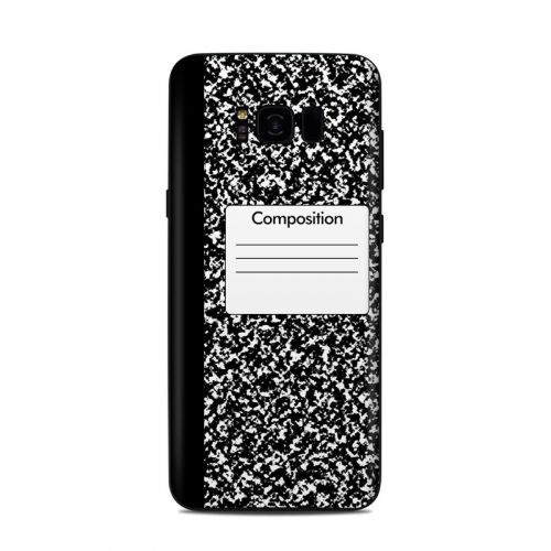 Composition Notebook Samsung Galaxy S8 Plus Skin