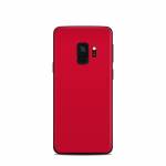 Solid State Red Samsung Galaxy S9 Skin
