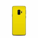 Solid State Yellow Samsung Galaxy S9 Skin