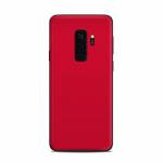 Solid State Red Samsung Galaxy S9 Plus Skin