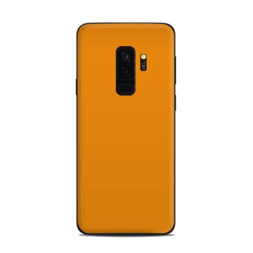 Solid State Orange Samsung Galaxy S9 Plus Skin