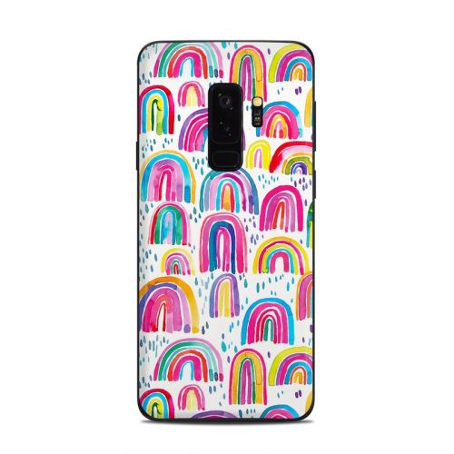 Watercolor Rainbows Samsung Galaxy S9 Plus Skin