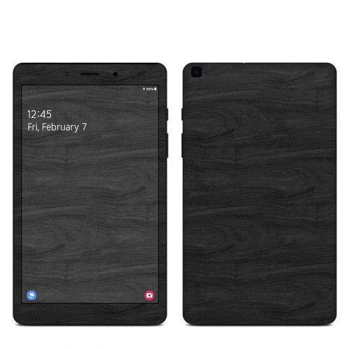 Black Woodgrain Samsung Galaxy Tab A 8.0 2019 Skin