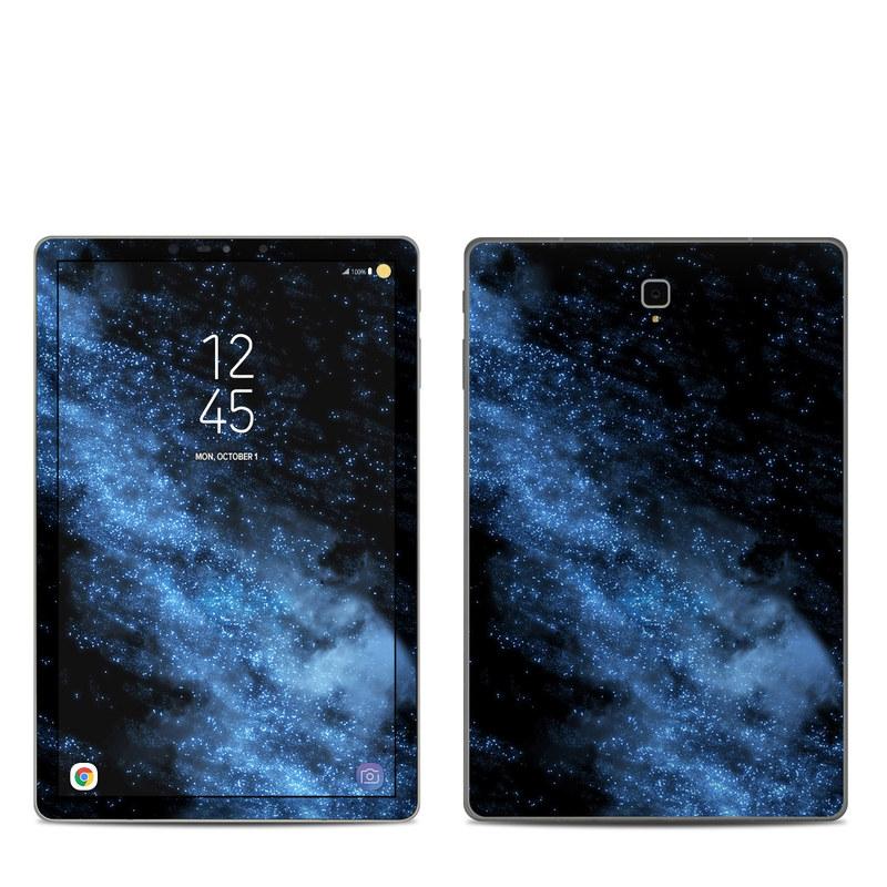 Samsung Galaxy Tab S4 Skin design of Sky, Atmosphere, Black, Blue, Outer space, Atmospheric phenomenon, Astronomical object, Darkness, Universe, Space with black, blue colors