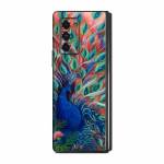 Coral Peacock Samsung Galaxy Z Fold2 Skin
