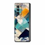 Gold Clouds Samsung Galaxy Z Fold2 Skin