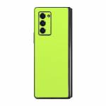 Solid State Lime Samsung Galaxy Z Fold2 Skin