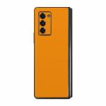 Solid State Orange Samsung Galaxy Z Fold2 Skin