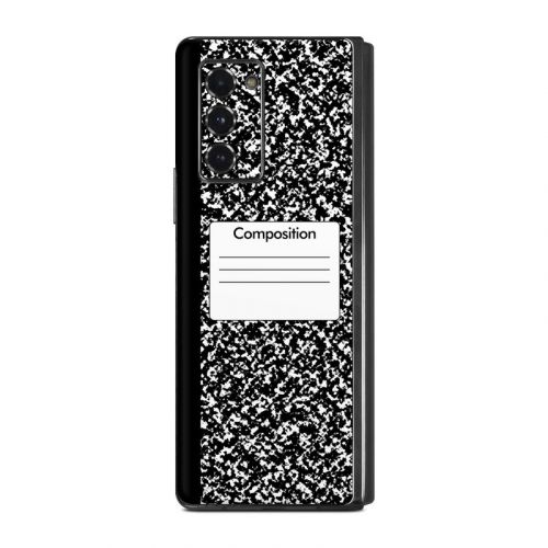 Composition Notebook Samsung Galaxy Z Fold2 Skin