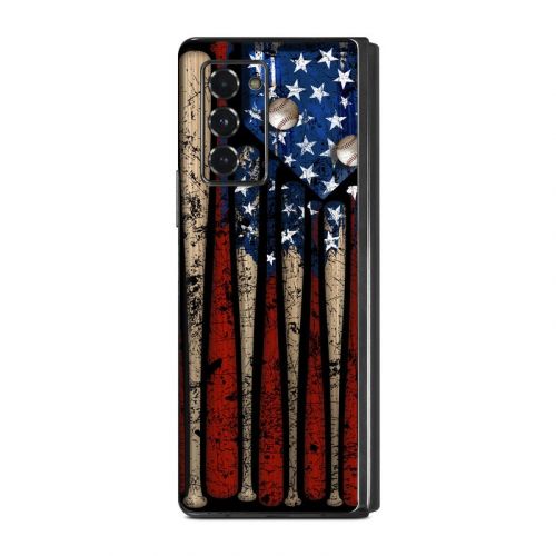 Old Glory Samsung Galaxy Z Fold2 Skin