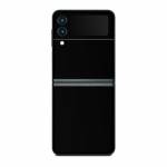 Solid State Black Samsung Galaxy Z Flip3 Skin