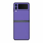 Solid State Purple Samsung Galaxy Z Flip3 Skin