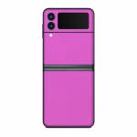Solid State Vibrant Pink Samsung Galaxy Z Flip3 Skin