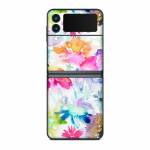Watercolor Spring Memories Samsung Galaxy Z Flip3 Skin
