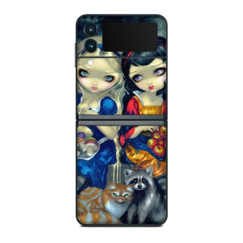 Alice & Snow White Samsung Galaxy Z Flip3 Skin