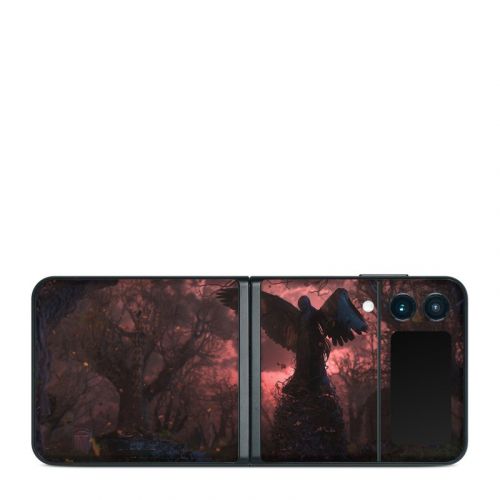 Black Angel Samsung Galaxy Z Flip3 Skin