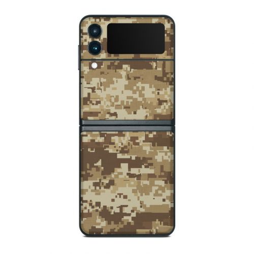 Coyote Camo Samsung Galaxy Z Flip3 Skin