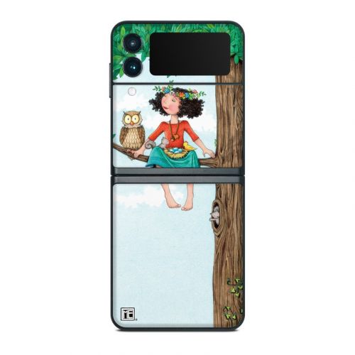 Never Alone Samsung Galaxy Z Flip3 Skin
