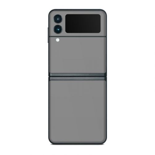 Solid State Grey Samsung Galaxy Z Flip3 Skin
