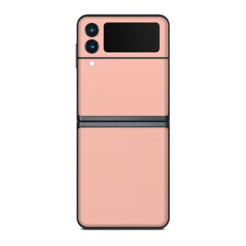 Solid State Peach Samsung Galaxy Z Flip3 Skin