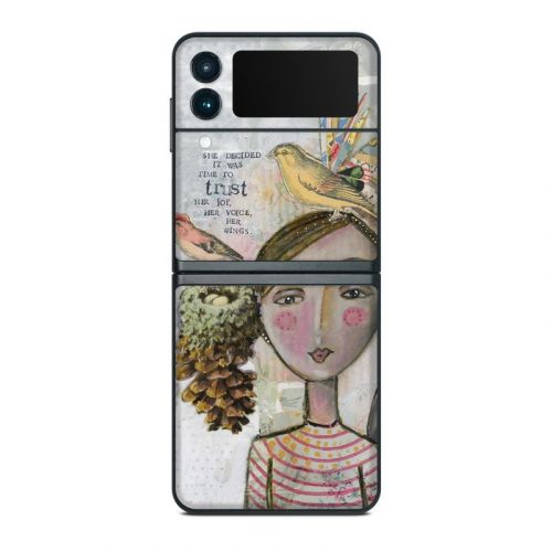 Time To Trust Samsung Galaxy Z Flip3 Skin