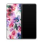 Blurred Flowers Samsung Galaxy Z Fold5 Skin