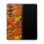 Digital Orange Camo Samsung Galaxy Z Fold5 Skin