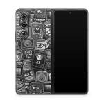 Distraction Tactic B&W Samsung Galaxy Z Fold5 Skin
