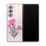 Floral Bouquet Grid Samsung Galaxy Z Fold5 Skin