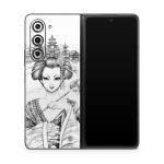 Geisha Sketch Samsung Galaxy Z Fold5 Skin