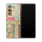 Ikat Floral Samsung Galaxy Z Fold5 Skin