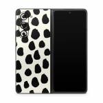 Inky Spots Cream Samsung Galaxy Z Fold5 Skin