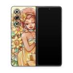Lady Sunflower Samsung Galaxy Z Fold5 Skin