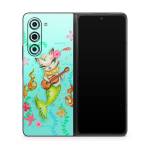 Merkitten with Ukelele Samsung Galaxy Z Fold5 Skin