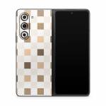 Neutral Checker Samsung Galaxy Z Fold5 Skin