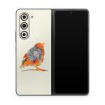 Orange Bird Samsung Galaxy Z Fold5 Skin