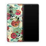 Panda Flowers Samsung Galaxy Z Fold5 Skin
