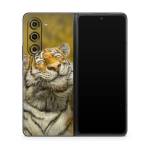 Smiling Tiger Samsung Galaxy Z Fold5 Skin