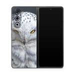 Snowy Owl Samsung Galaxy Z Fold5 Skin