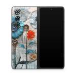 Steampunk Flowers Samsung Galaxy Z Fold5 Skin