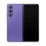 Solid State Purple Samsung Galaxy Z Fold5 Skin