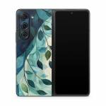 Teal and Indigo Samsung Galaxy Z Fold5 Skin