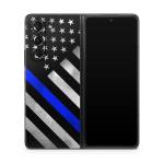 Thin Blue Line Hero Samsung Galaxy Z Fold5 Skin