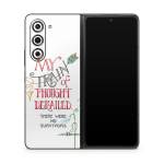 Train Derailed Samsung Galaxy Z Fold5 Skin