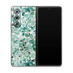 Watercolor Eucalyptus Leaves Samsung Galaxy Z Fold5 Skin